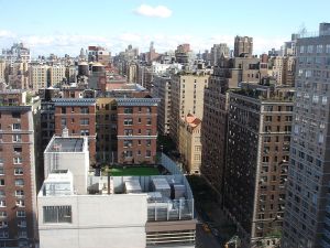 A view from the top, of the Upper West Side.