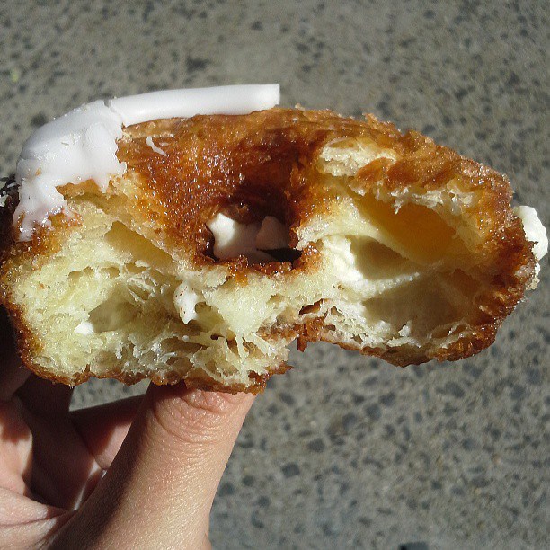 The Coconut Cronut from Dominique Ansel Bakery.